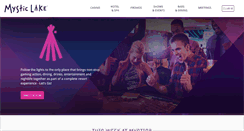 Desktop Screenshot of mysticlake.com